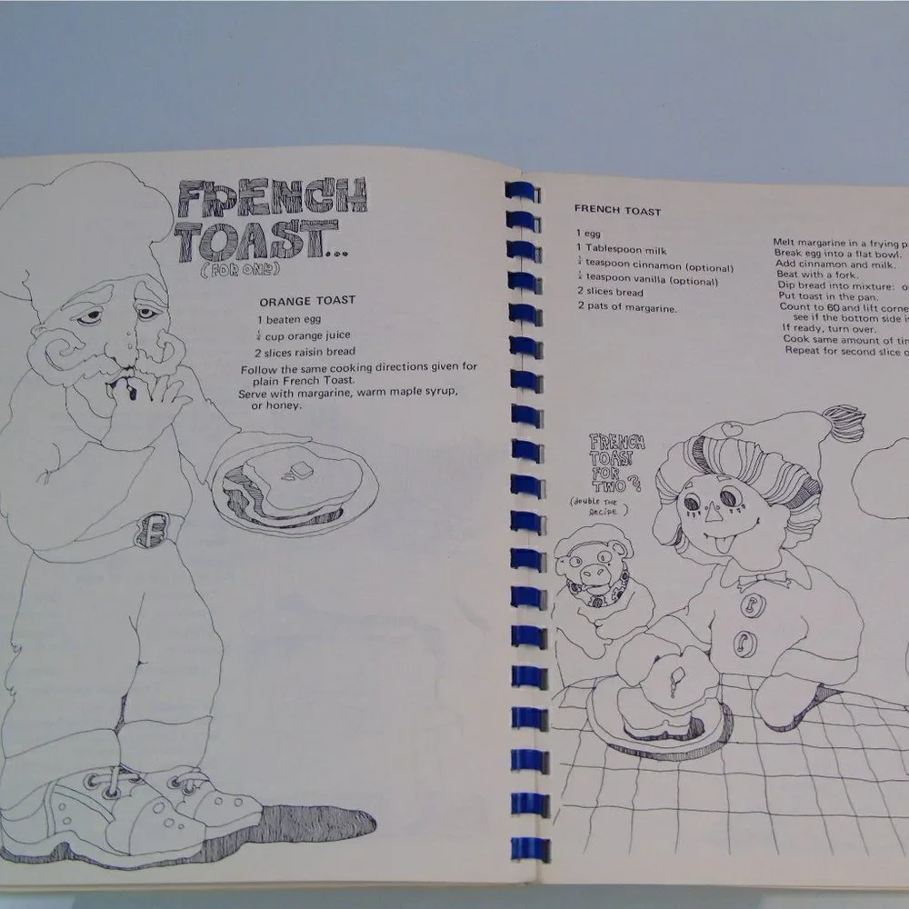 Children Cookbook Vintage 1974 A Coloring Recipe Book Aspen Colorado Kids Book